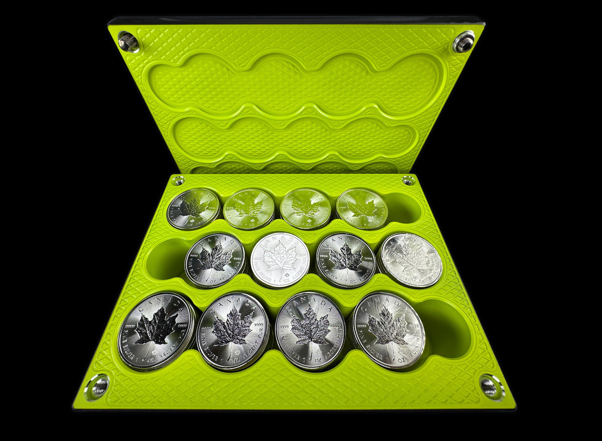 180oz Silver Coins YELLOW JACKET Silver Stacker Brick | Gorilla Pro Customs