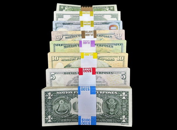 $2.5K (500 WRAPPED $5 DOLLAR BILLS)