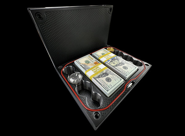 $100k, 60oz Gold/60oz Silver Coins MATTE BLACK Survival Brick (PRICE AS SHOWN $4,899.99)*