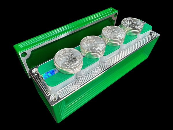 Silver Eagle Brick - EMERALD GREEN - 100oz Capacity (PRICE AS SHOWN $2,298.99)*