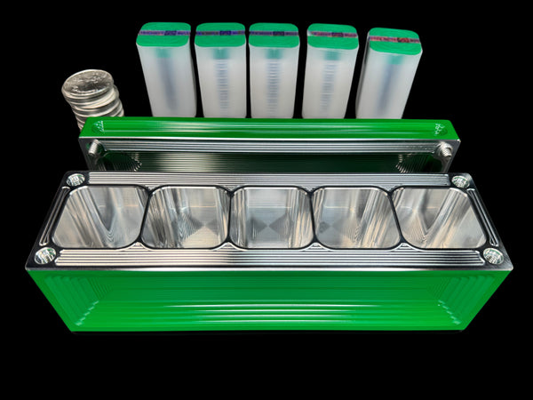 Silver Eagle Brick - EMERALD GREEN - 100oz Capacity (PRICE AS SHOWN $2,298.99)*