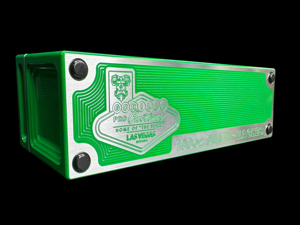 Silver Eagle Brick - EMERALD GREEN - 100oz Capacity (PRICE AS SHOWN $2,298.99)*