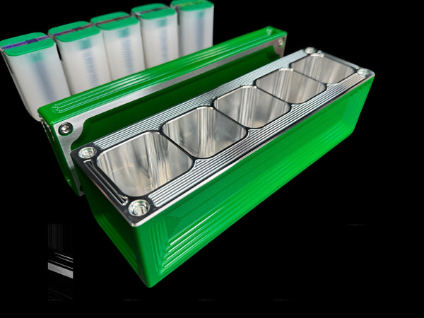 Silver Eagle Brick - EMERALD GREEN - 100oz Capacity (PRICE AS SHOWN $2,298.99)*