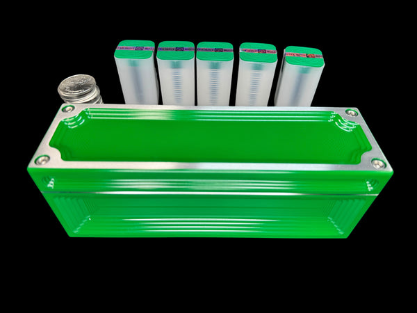 Silver Eagle Brick - EMERALD GREEN - 100oz Capacity (PRICE AS SHOWN $2,298.99)*