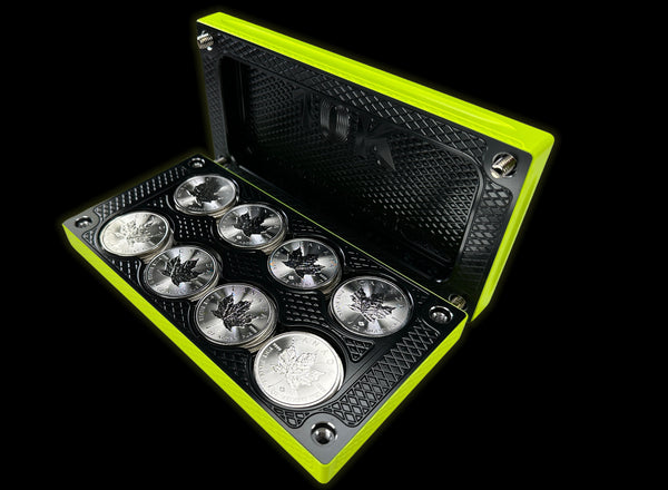 $10k, 40 1oz Silver Coins REVERSE YELLOW JACKET Survival Brick (PRICE AS SHOWN $2,199.99)*