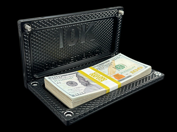 POCKET Brick - MATTE BLACK - $10,000 Capacity (PRICE AS SHOWN $1,398.99)*