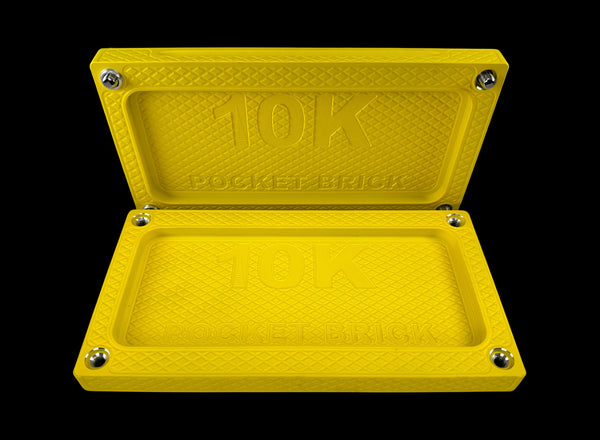 HEAVY POCKET Brick - FLAT YELLOW - $10,000 Capacity (PRICE AS SHOWN $1,898.99)