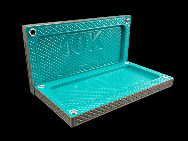 HEAVY POCKET Brick - GOLDEN NICKEL/TURQUOISE - $10,000 Capacity (PRICE AS SHOWN $1,798.99)*