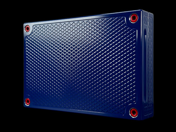 SUPER HEAVYWEIGHT POCKET Brick - SATIN ROYAL BLUE/REDRUM - $10,000 Capacity (PRICE AS SHOWN $1,998.99)*