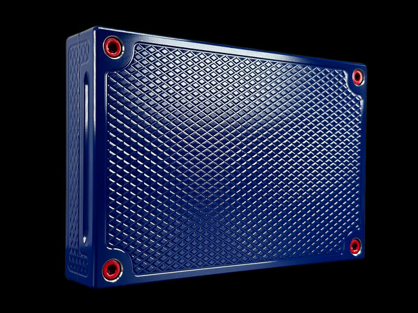 SUPER HEAVYWEIGHT POCKET Brick - SATIN ROYAL BLUE/REDRUM - $10,000 Capacity (PRICE AS SHOWN $1,998.99)*