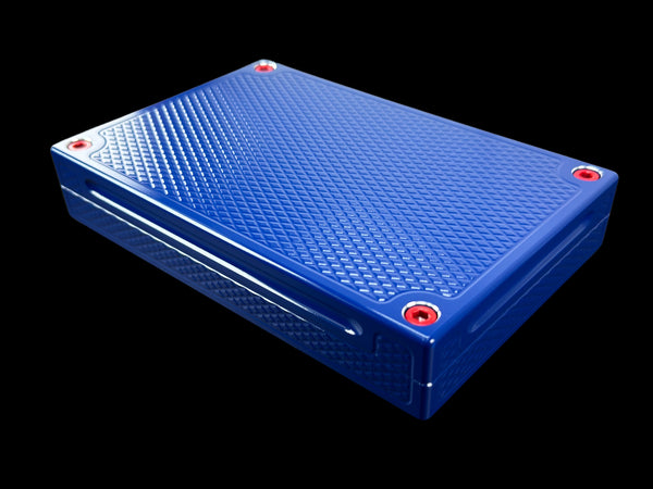 SUPER HEAVYWEIGHT POCKET Brick - SATIN ROYAL BLUE/REDRUM - $10,000 Capacity (PRICE AS SHOWN $1,998.99)*