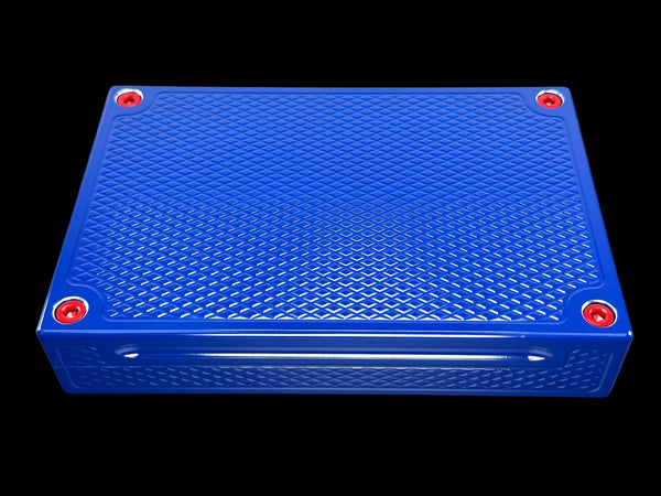 SUPER HEAVYWEIGHT POCKET Brick - SATIN ROYAL BLUE/REDRUM - $10,000 Capacity (PRICE AS SHOWN $1,998.99)*