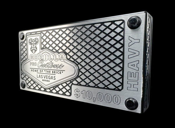 HEAVY POCKET Brick - AK BLACK - $10,000 Capacity (PRICE AS SHOWN $1,498.99)