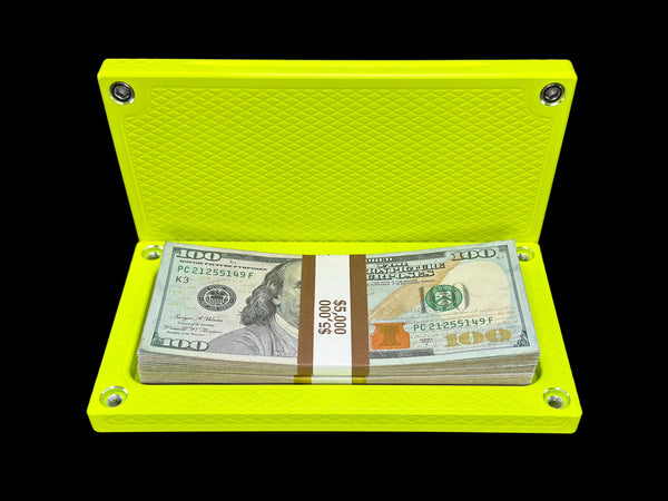 POCKET Brick - NEON YELLOW - $15,000 Capacity (PRICE AS SHOWN $1,699.99)*