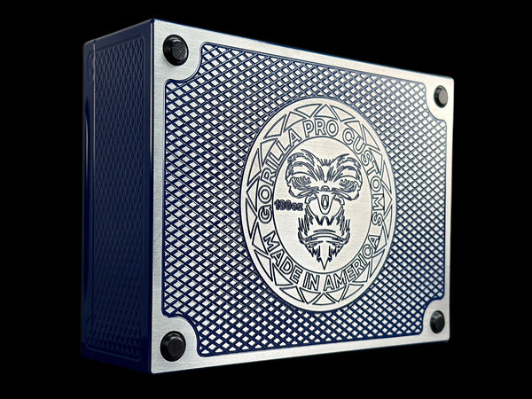 180oz Silver Coins ROYAL BLUE/REDRUM Silver Stacker Brick (PRICE AS SHOWN $2,698.99)*