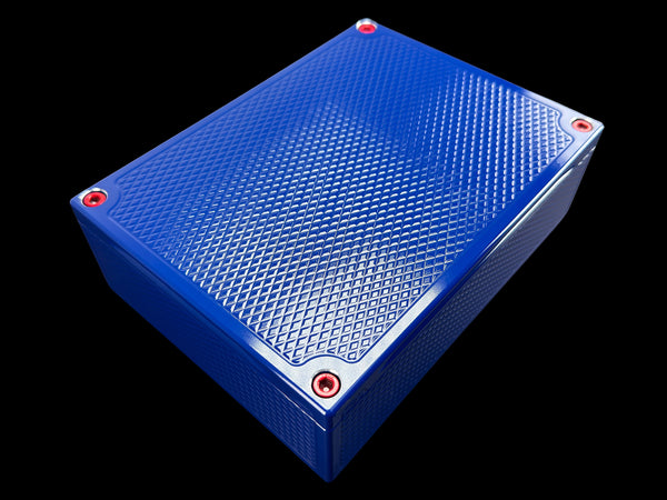 180oz Silver Coins ROYAL BLUE/REDRUM Silver Stacker Brick (PRICE AS SHOWN $2,698.99)*