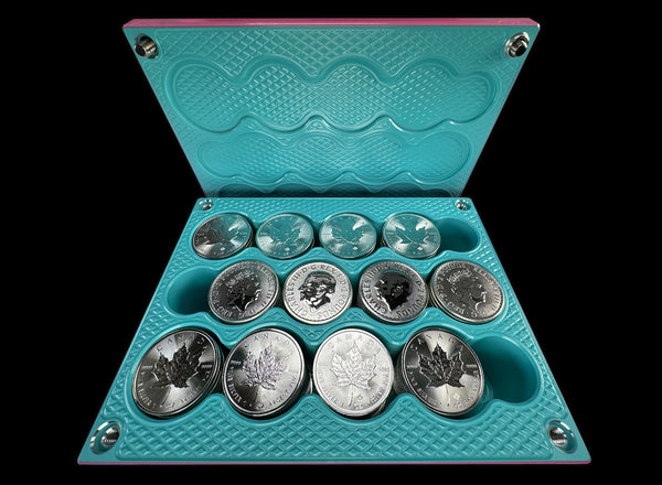 180oz Silver Coins COTTON CANDY Silver Stacker Brick (PRICE AS SHOWN $2,528.99)*