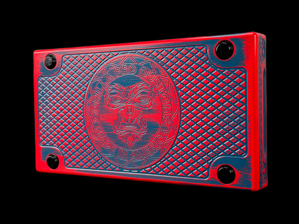 POCKET Brick - NEON RED/ANO BLUE - $1,000 Capacity