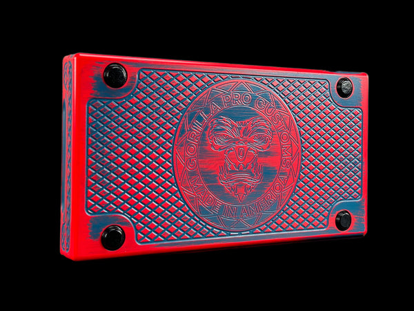 POCKET Brick - NEON RED/ANO BLUE - $1,000 Capacity