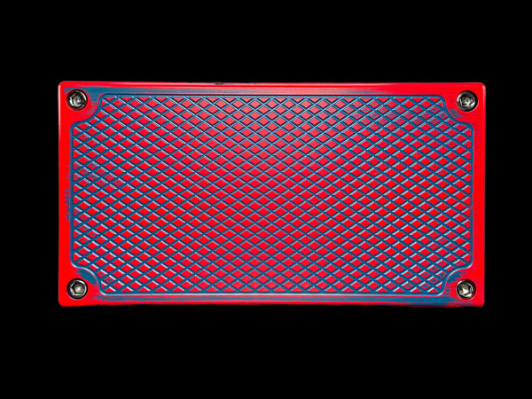 POCKET Brick - NEON RED/ANO BLUE - $1,000 Capacity