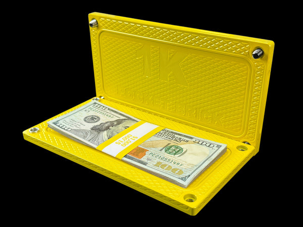 POCKET BRICK - FLAT YELLOW - $1,000 CAPACITY (PRICE AS SHOWN $1,199.99)*