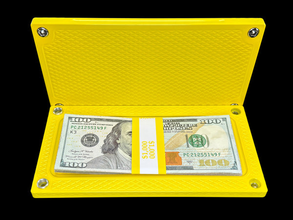 POCKET BRICK - FLAT YELLOW - $1,000 CAPACITY (PRICE AS SHOWN $1,199.99)*