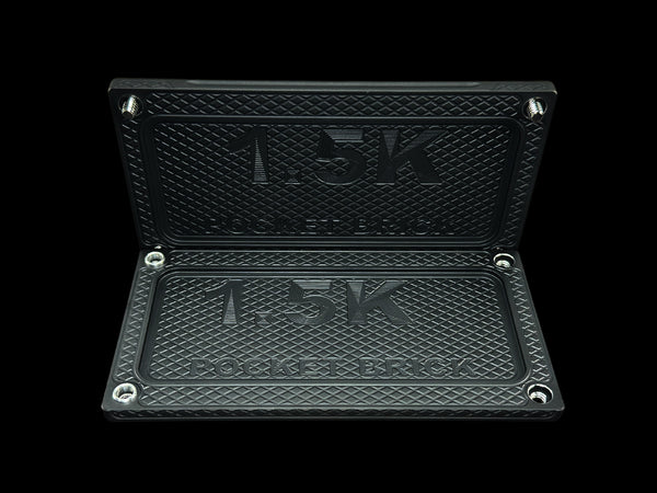 POCKET BRICK - MATTE BLACK - $1,500 CAPACITY (PRICE AS SHOWN $1,279.99)*