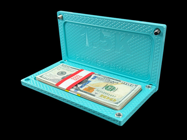 POCKET BRICK - TIFFANY BLUE - $1,500 CAPACITY (PRICE AS SHOWN $979.99)*