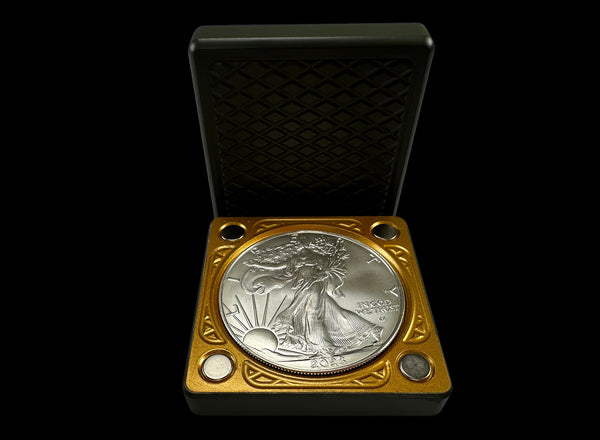 1oz Silver Coin OD GREEN/BRASS Single Stacker Heavy Brick (PRICE AS SHOWN $499.99)*