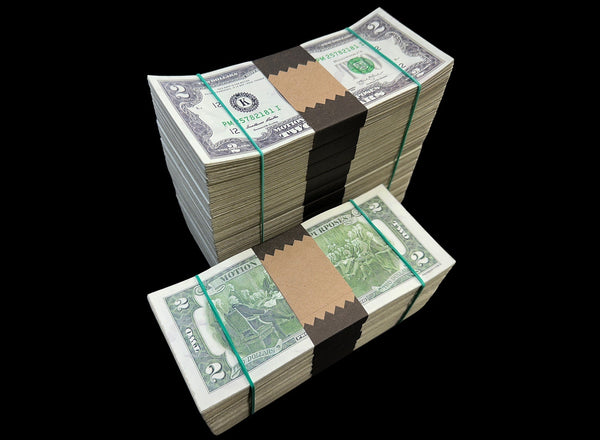 $1K (500 WRAPPED $2 DOLLAR BILLS)