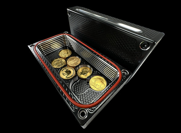 $50k, 28oz Gold Coins AK BLACK Survival Brick (PRICE AS SHOWN $2,599.99)*
