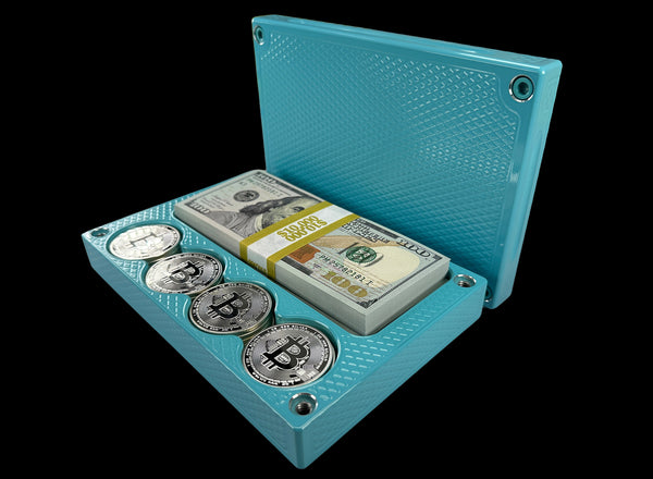 $20k, 24oz Silver Coins BABY BLUE Survival Brick (PRICE AS SHOWN $2,398.99)*