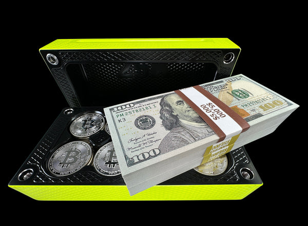 $25k, 80oz Silver Coin REVERSE YELLOW JACKET Survival Brick (PRICE AS SHOWN $2,628.99)*