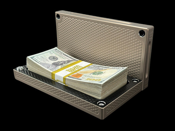 POCKET Brick - GOLDEN NICKEL/AK BLACK - $20,000 Capacity (PRICE AS SHOWN $1,799.99)*