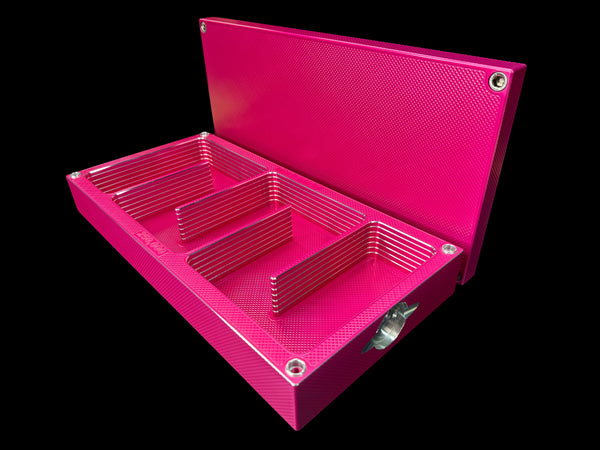 $250,000 CAPACITY BRICK BLOWOUT -  ANODIZED PINK  - NO HANDLES (PRICE WAS $7,998.99 / NOW $3,999.99)