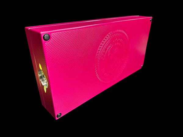 $250,000 CAPACITY BRICK BLOWOUT -  ANODIZED PINK  - NO HANDLES (PRICE WAS $7,998.99 / NOW $3,999.99)