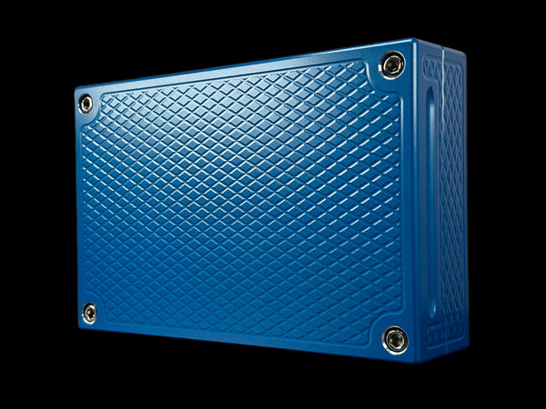 SUPER HEAVYWEIGHT POCKET Brick - ANO BLUE / GOLDEN NICKEL - $25,000 Capacity (PRICE AS SHOWN $2,898.99)*