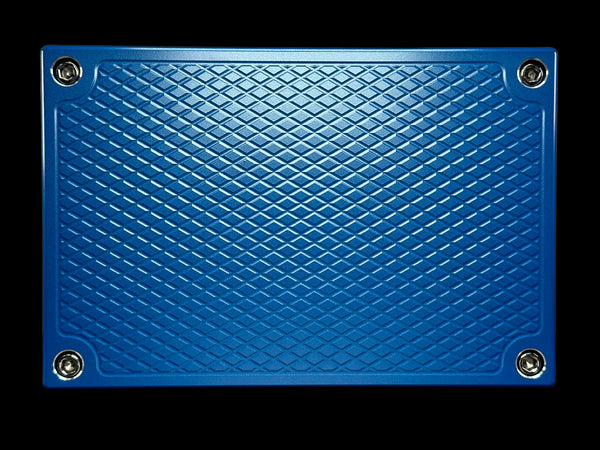 SUPER HEAVYWEIGHT POCKET Brick - ANO BLUE / GOLDEN NICKEL - $25,000 Capacity (PRICE AS SHOWN $2,898.99)*