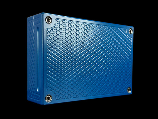 SUPER HEAVYWEIGHT POCKET Brick - ANO BLUE / GOLDEN NICKEL - $25,000 Capacity (PRICE AS SHOWN $2,898.99)*