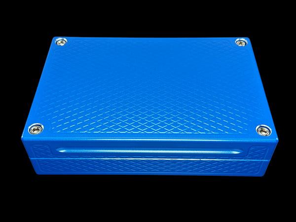 SUPER HEAVYWEIGHT POCKET Brick - ANO BLUE / GOLDEN NICKEL - $25,000 Capacity (PRICE AS SHOWN $2,898.99)*