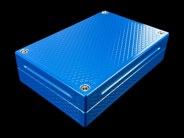 SUPER HEAVYWEIGHT POCKET Brick - ANO BLUE / GOLDEN NICKEL - $25,000 Capacity (PRICE AS SHOWN $2,898.99)*