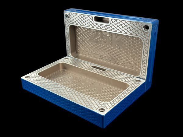 SUPER HEAVYWEIGHT POCKET Brick - ANO BLUE / GOLDEN NICKEL - $25,000 Capacity (PRICE AS SHOWN $2,898.99)*