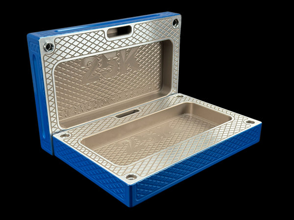 SUPER HEAVYWEIGHT POCKET Brick - ANO BLUE / GOLDEN NICKEL - $25,000 Capacity (PRICE AS SHOWN $2,898.99)*