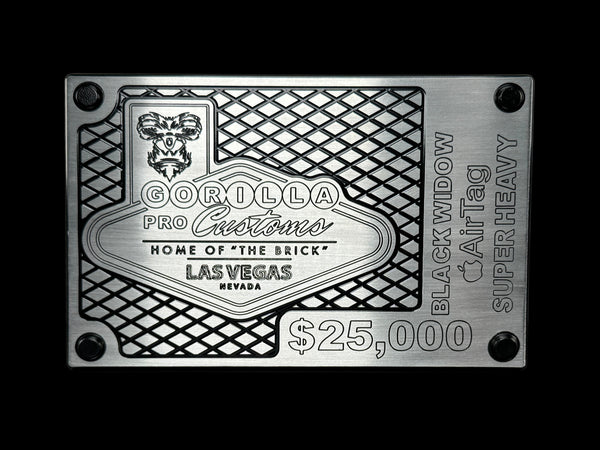SUPER HEAVYWEIGHT POCKET Brick - BLACK WIDOW - $25,000 Capacity (PRICE AS SHOWN $3,798.99)*