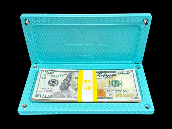 POCKET BRICK - TIFFANY BLUE - $2,000 CAPACITY (PRICE AS SHOWN $999.99)*