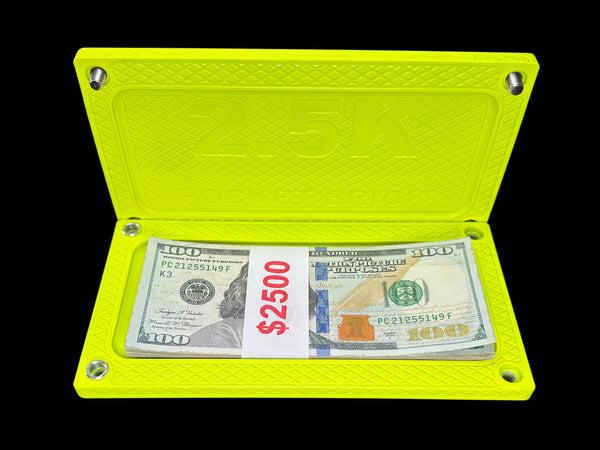 POCKET Brick - NEON YELLOW - $2,500 Capacity (PRICE AS SHOWN $1,269.99)*