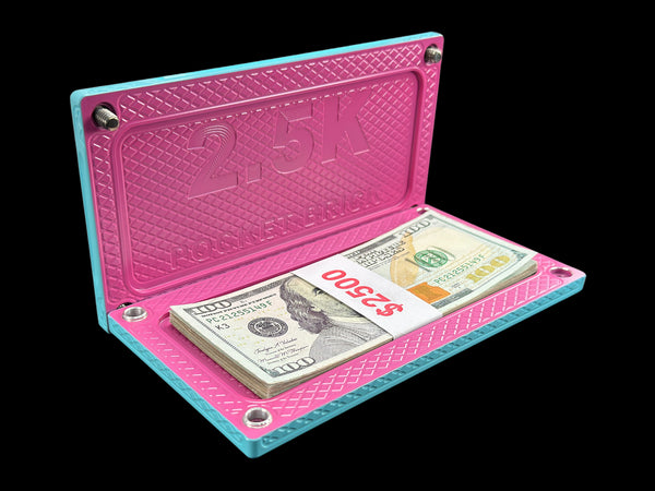 BLOWOUT POCKET Brick - COTTON CANDY - $2,500 Capacity (WAS $1,669.99/NOW $501.99)*