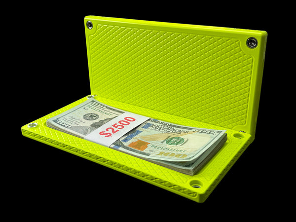 POCKET Brick - NEON YELLOW - $2,500 Capacity (PRICE AS SHOWN $1,269.99)*