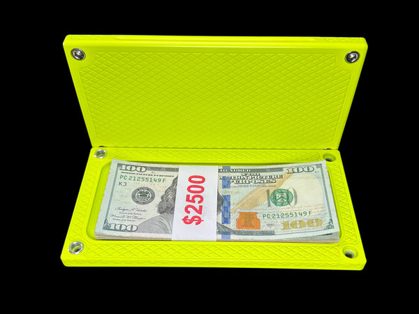 POCKET Brick - NEON YELLOW - $2,500 Capacity (PRICE AS SHOWN $1,269.99)*