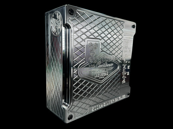 Silver Eagle Monster Brick - MACHINED - 500oz. Capacity (PRICE AS SHOWN $7,899.98)*